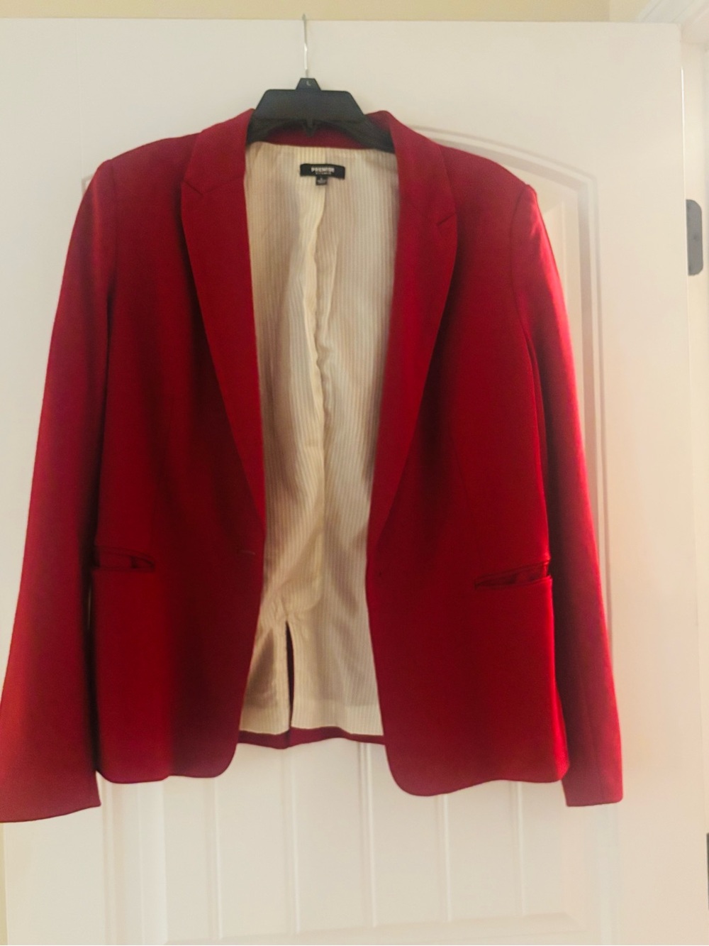 Premise Red Tailored Blazer